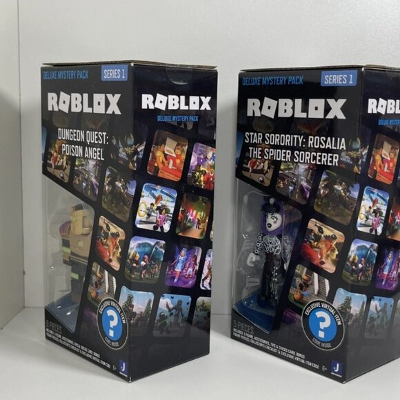 Roblox Deluxe Mystery Pack Poison Angel & Rosalia The spider Sorcerer Lot of 2 - Picture 2 of 9